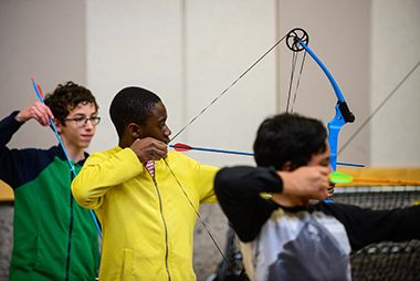 Archery Class at MLK