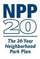 NPP20 "The 20-Year Neighborhood Park Plan" logo