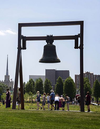 Bell Sculpture at Minneapolis Sculpture Garden
