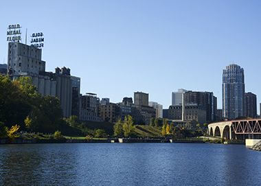 Stone Arch Bridge is Adjacent to Downtown and Mill Ruins Park