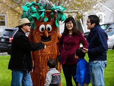 Elmer the Elm Tree with the Community