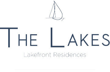 The Lakes Lakefront Residences text logo