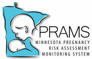 PRAMS Minnesota Pregnancy Risk Assessment Monitoring System logo