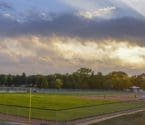 banner image: Bossen Ballfield at Sunset