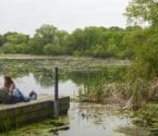 banner image: Couple on a dock at Diamond Lake