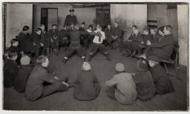 Logan Park Boys Night Boxing in the Field House, 1900-1920-1900-1920