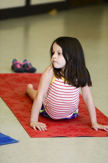 Yoga For Youngsters Participant Upward Facing Dog Pose