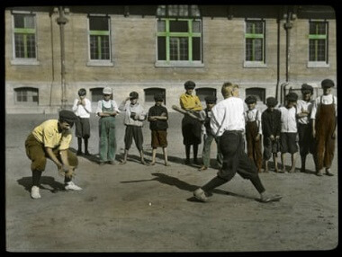 Playing Baseball, Logan Park, 1900-1930
