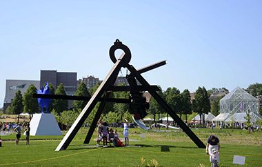 Arikidea Sculpture at Minneapolis Sculpture Garden