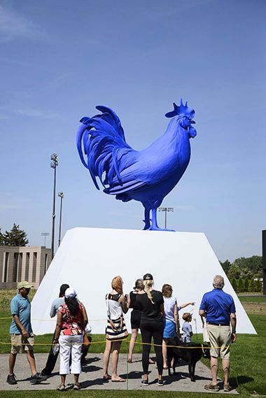 Hahn/Cock Sculpture at Minneapolis Sculpture Garden