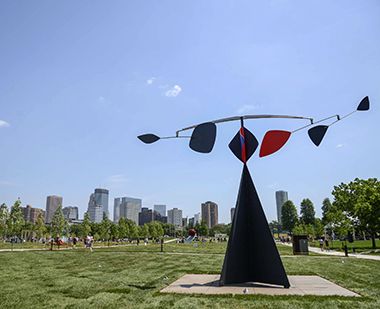 The Spinner Sculpture at Minneapolis Sculpture Garden