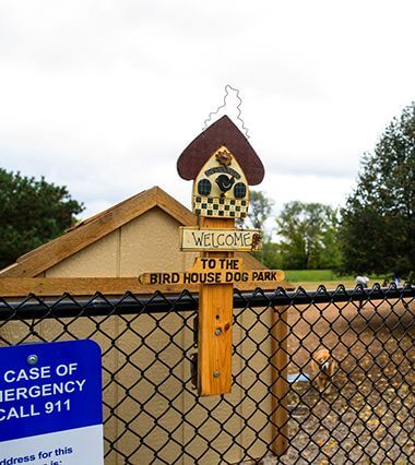 Bird House at Victory Prairie Off-Leash Dog Park