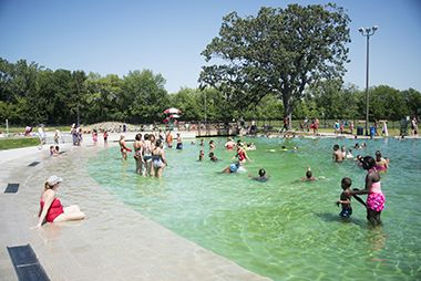 Summer at Webber Natural Swimming Pool
