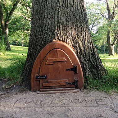 Elf Door in tree