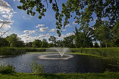 Francis A. Gross Golf Club Fountain