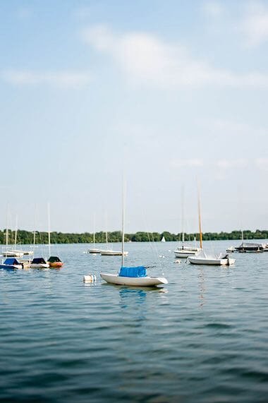Sailing on Lake Harriet