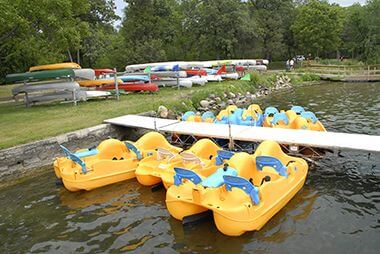 Pedal Boats at Lake Harriet