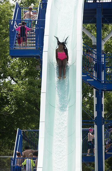 North Commons Water Park Water Slide