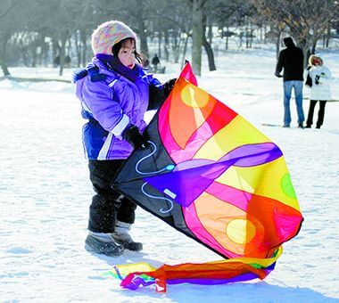 Lake Harriet Winter Kite Festival