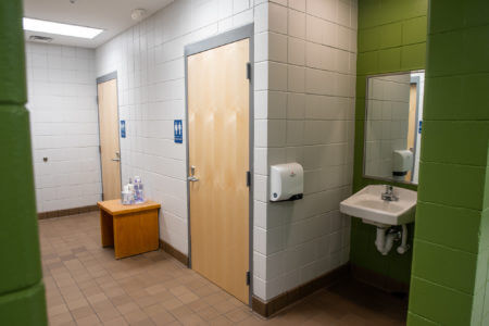 Restrooms at Painter Recreation Center