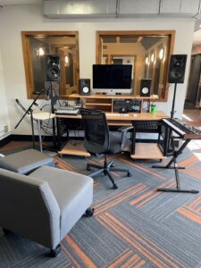 music studio at Powderhorn Park