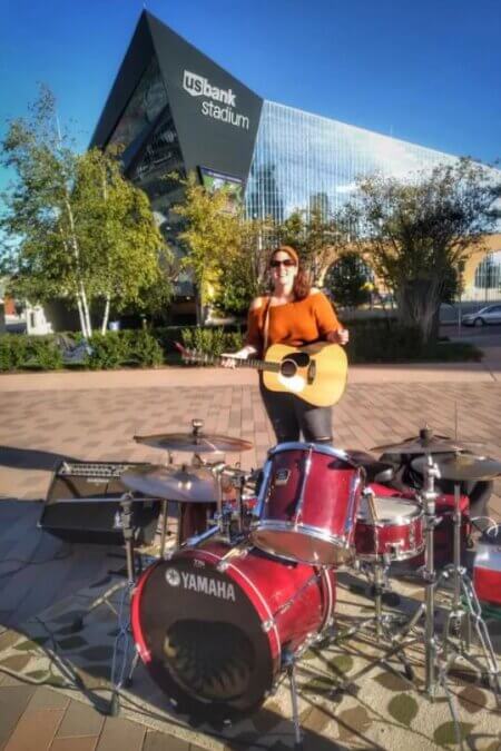Samantha Grimes Playing Live Music Near US Bank Stadium